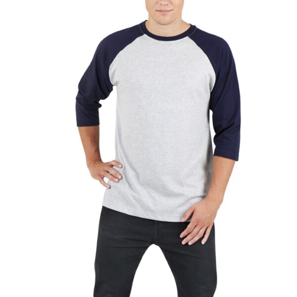 Men's 3/4 Sleeve Raglan Tee Thumbnail