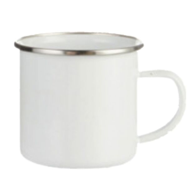 White Enamel Mug Thumbnail
