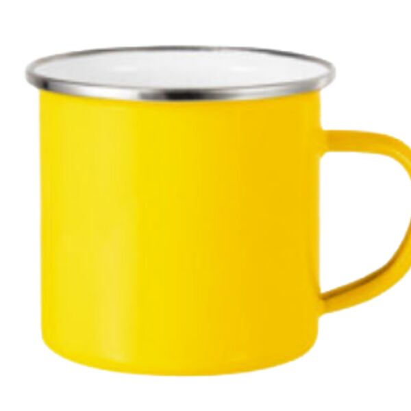 Yellow Enamel Mug Thumbnail