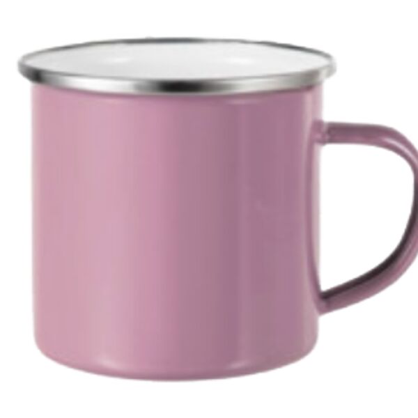 Pink Enamel Mug Thumbnail