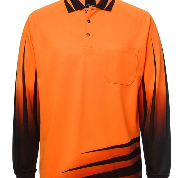 Hi Vis L/S Rippa Sub Polo Thumbnail