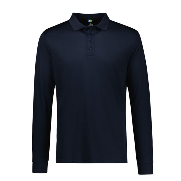 Mens Action Long Sleeve Polo Thumbnail