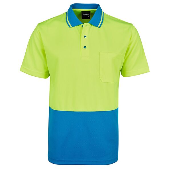 JB's WEAR Hi Vis 4602.1 Non Cuff Trad Polo Thumbnail