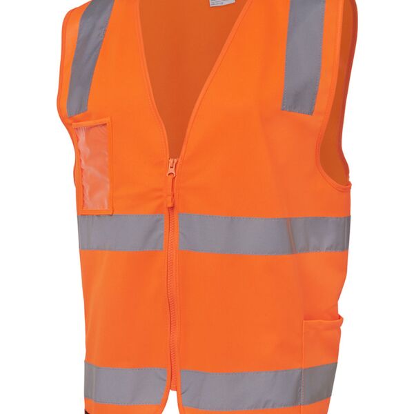 JB's Hi Vis (D+N) Zip Safety Vest Thumbnail