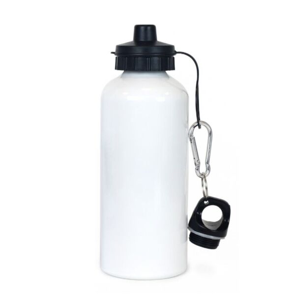 Water Bottle 600ml White Alum Thumbnail