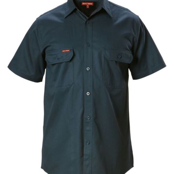 Foundations Cotton Drill Short Sleeve Shirt Thumbnail