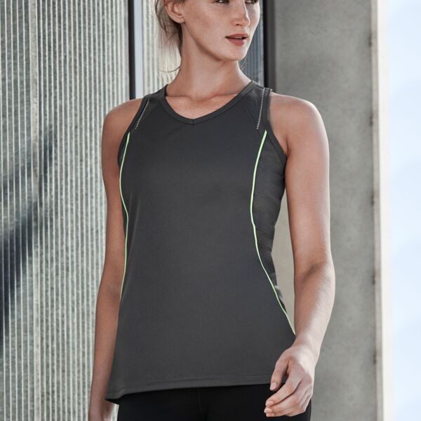 BIZ COLLECTION Ladies Razor Singlet Thumbnail