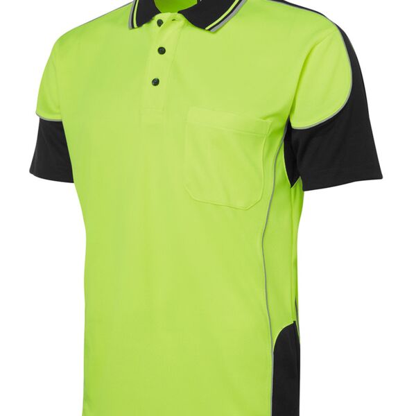 JB's WEAR Hi Vis 4602.1 Contrast Piping Polo Thumbnail