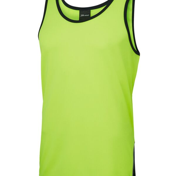 JB's WEAR Hi Vis 4602.1 Contrast Singlet  Thumbnail