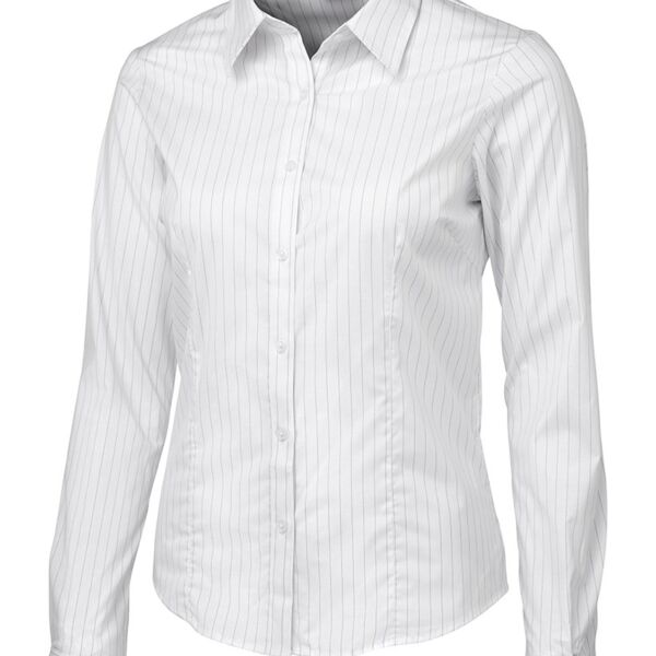JB's WEAR Ladies Urban L/S Poplin Shirt Thumbnail