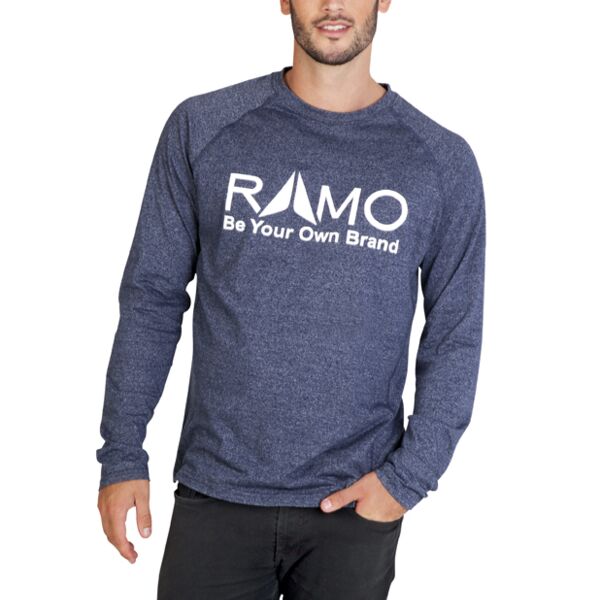 Mens Greatness Heather Long Sleeve Thumbnail