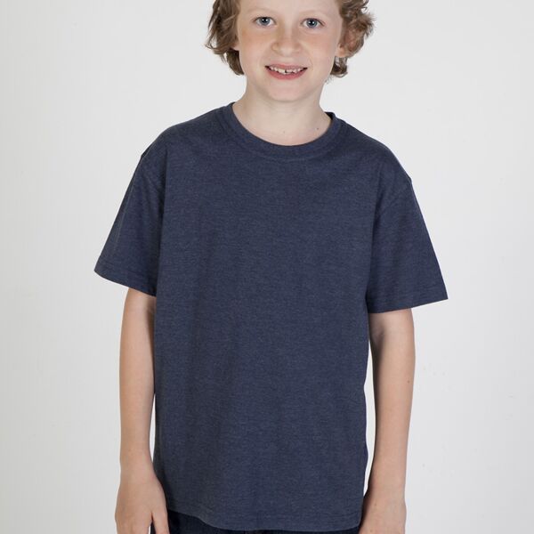 Kids Marl Crew Neck T-shirt Thumbnail