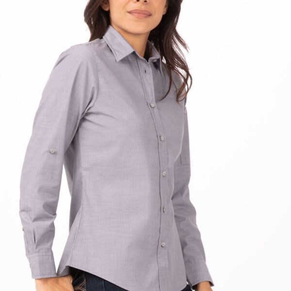 CHEF WORKS Women's Chambray Shirt Thumbnail