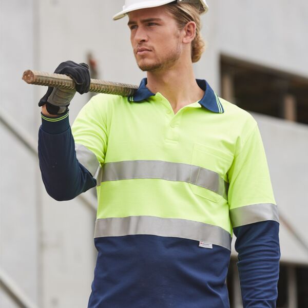 WINNING SPIRIT Long Sleeve Safety Polo Thumbnail