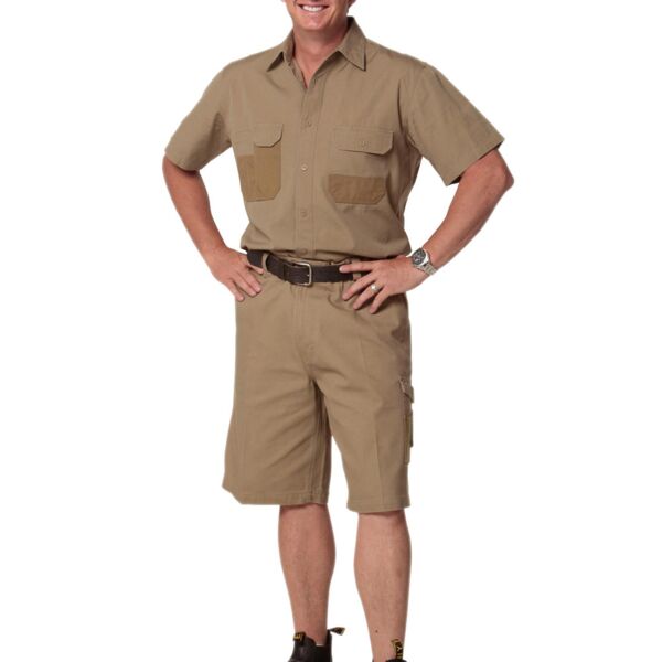 WINNING SPIRIT Durable Short Sleeve Work Shirt Thumbnail