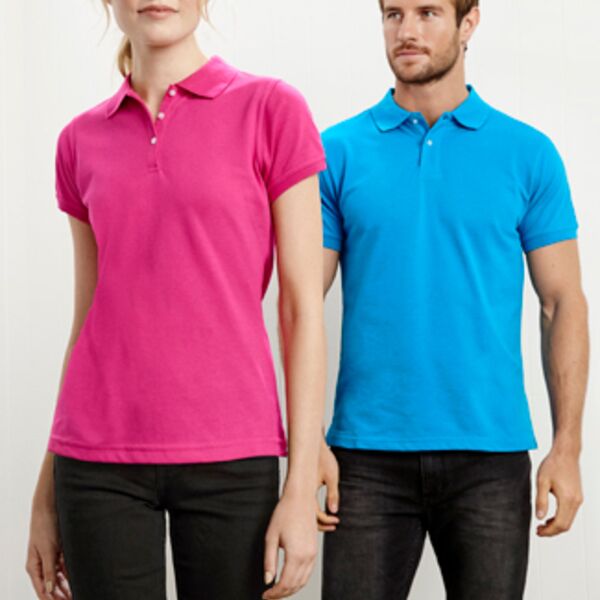 Ladies Neon Polo Thumbnail