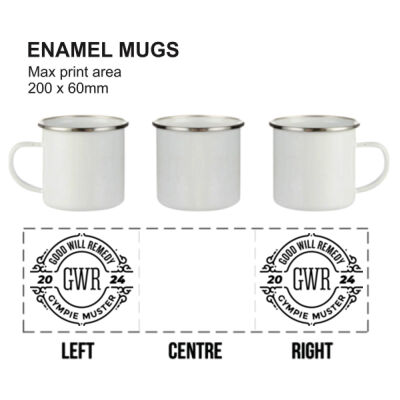 Gympie Muster Enamel Mug Thumbnail