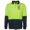 JB's WEAR Hi Vis L/S Trad Polo Thumbnail