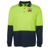 JB's WEAR Hi Vis L/S Trad Polo Thumbnail