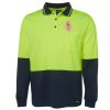 JB's WEAR Hi Vis L/S Trad Polo Thumbnail