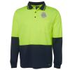 JB's WEAR Hi Vis L/S Trad Polo Thumbnail